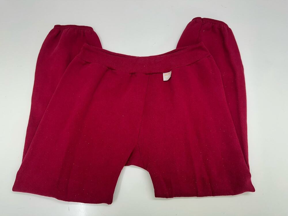Sportswear Mens Sweatpants Size Large 38-40 Red Drawstring USA Made Vintage